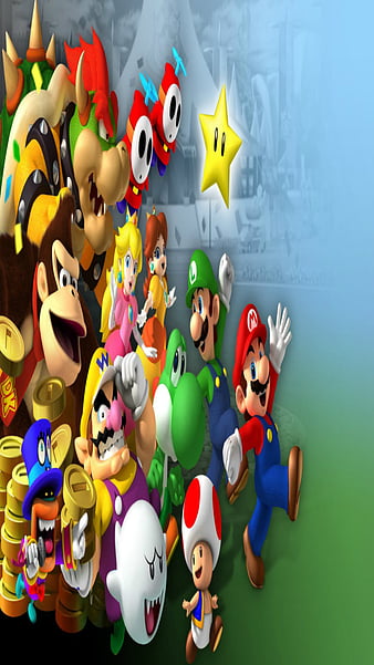 Mario characters, cartoon, characters, comedy, cool, funny, mario ...