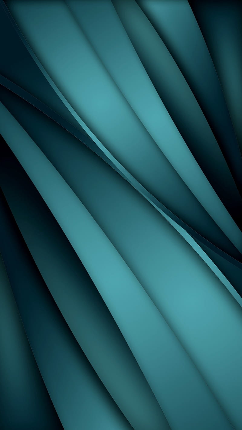 Wavey, abstract, android, background, light green, pattern, waves, HD phone wallpaper