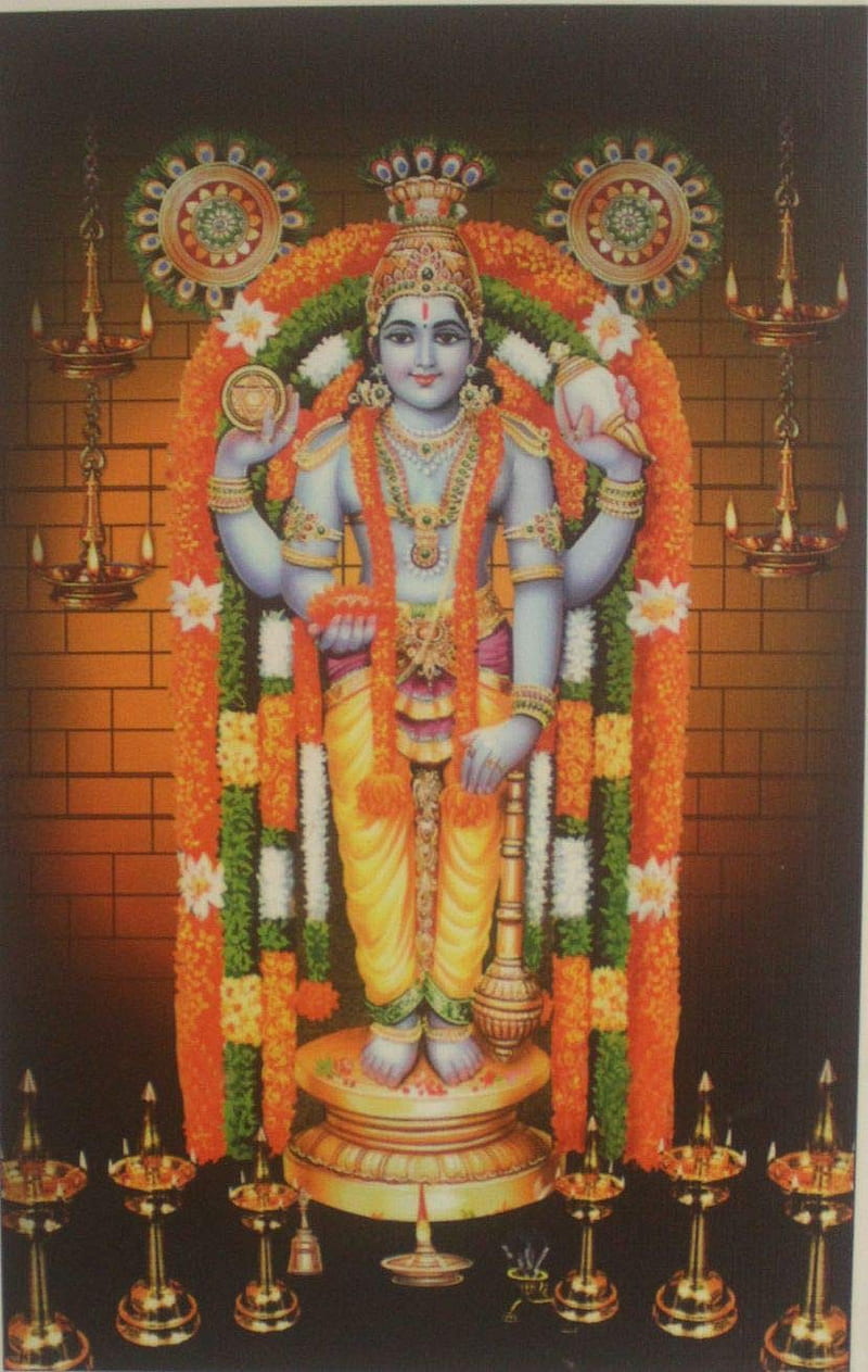 Guruvayurappan, god, krishna, HD phone wallpaper | Peakpx