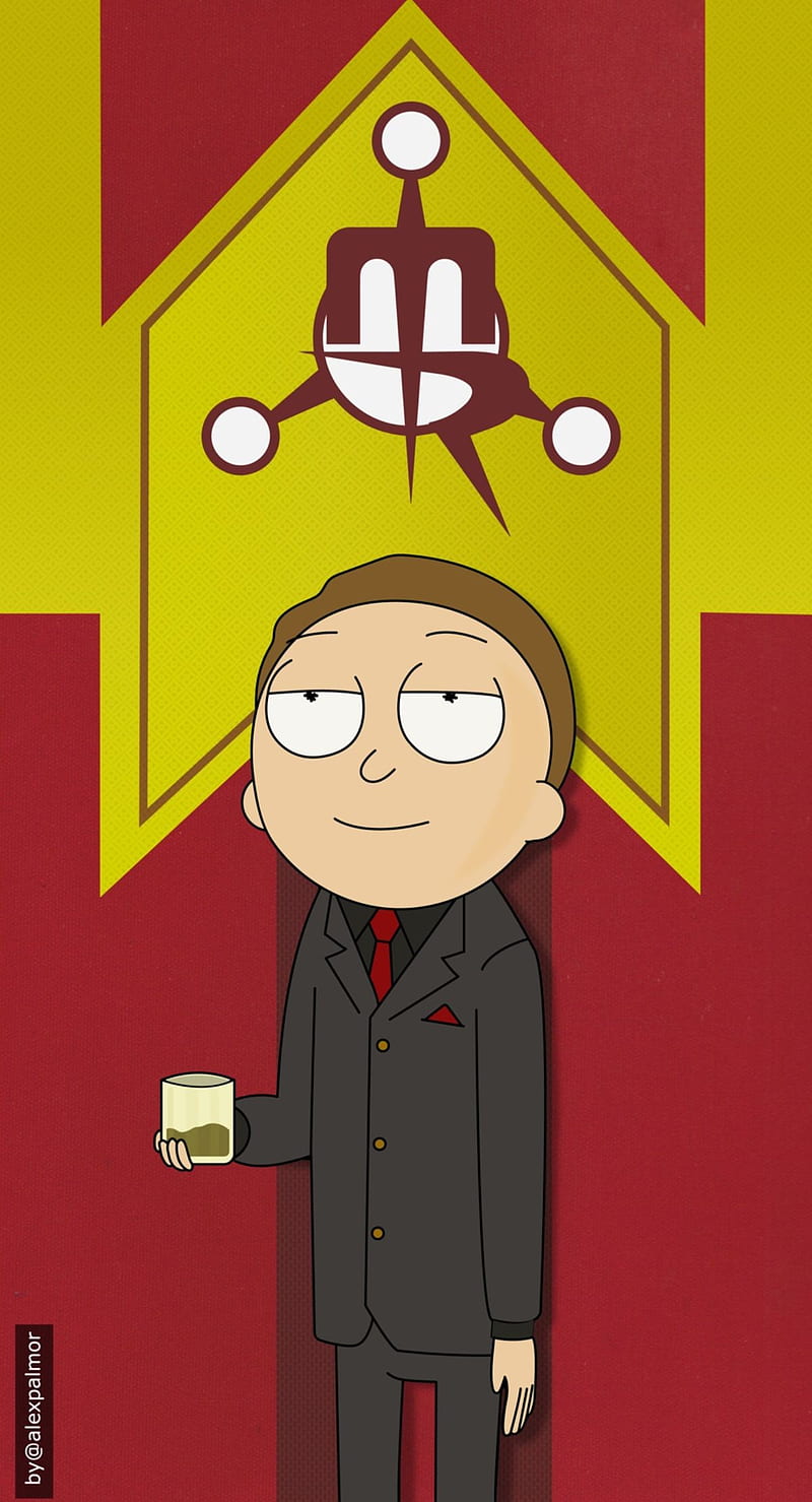 Evil Morty, comedy, rick and morty, adult swim, HD phone wallpaper