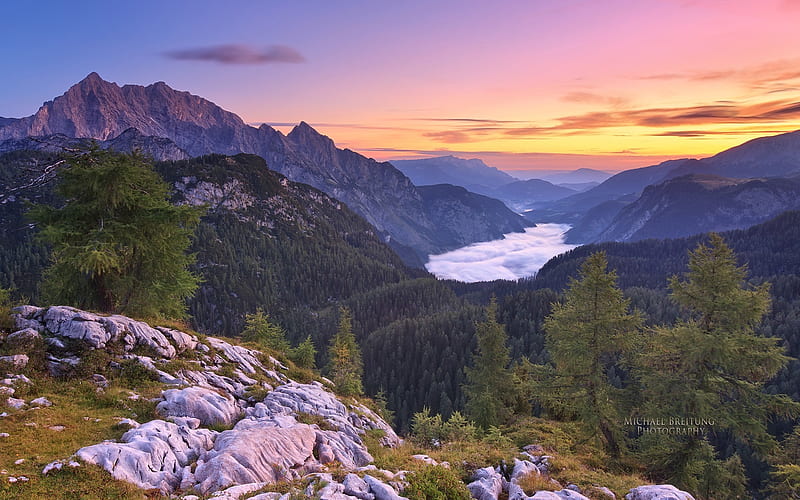 Berchtesgaden National Park Germany, HD wallpaper