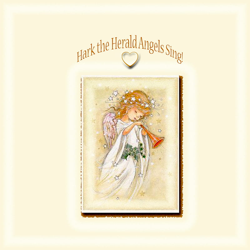 hark the herald angels sing wallpaper