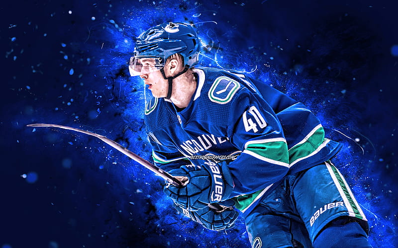Where Hockey Meets Art — wallpapers • elias pettersson + name & number