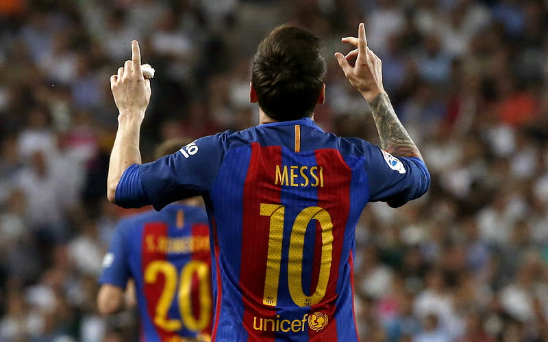 Lionel Messi, LM10, Barcelona FC, Catalonia, Spain, football, Argentine football player, Leo Messi, HD wallpaper