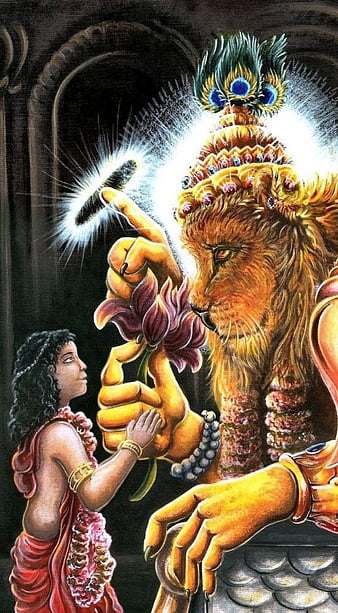 🔥 Narasimha Angry Lord Vishnu Wallpaper HD Download | MyGodImages