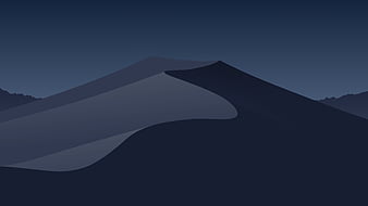 Minimal Mojave, HD wallpaper