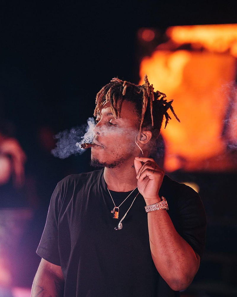 Anyone Have A For This Pic? If You Do Please Provide The Sauce : R JuiceWRLD, Juice Wrld Smoking, HD phone wallpaper