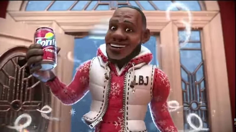 LeBron James With Red Sprite Cranberry Sprite Cranberry, HD wallpaper