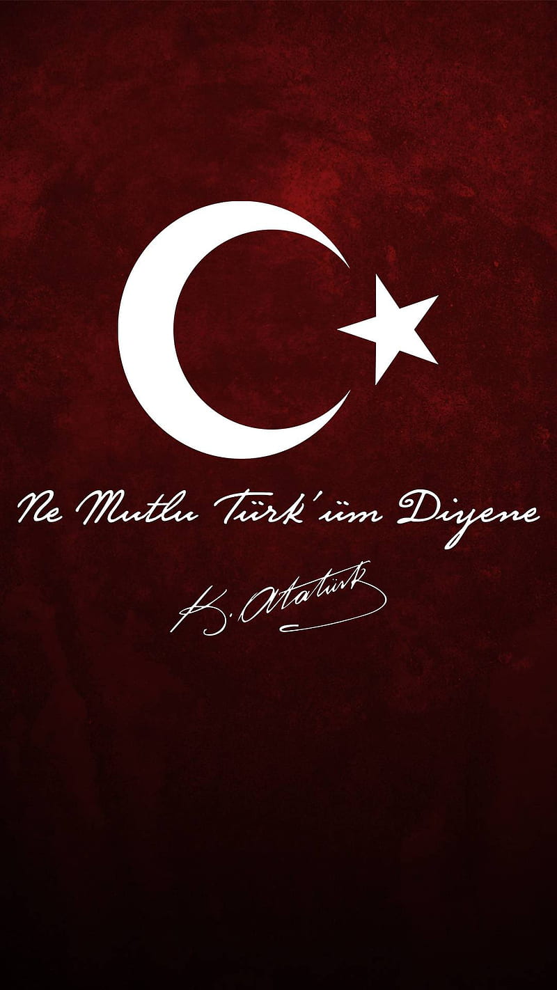 Turkiye ArkaPlan, flag, turk, HD phone wallpaper