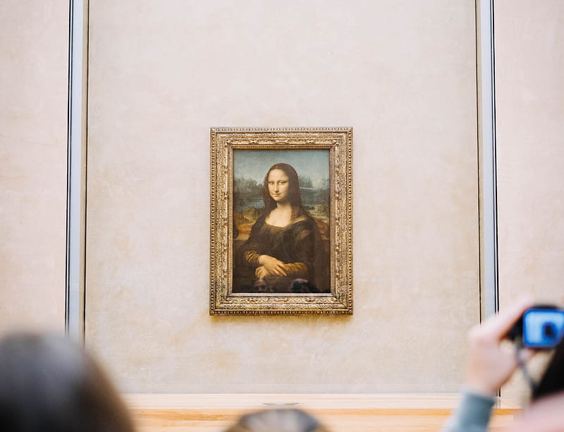 How Reputation Influences Success: The Mona Lisa, Louvre Mona Lisa, HD wallpaper