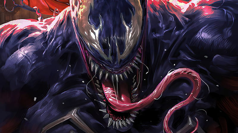 Venom face HD wallpaper  Pxfuel