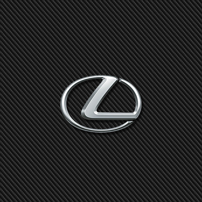 Lexus Carbon, logo, HD phone wallpaper