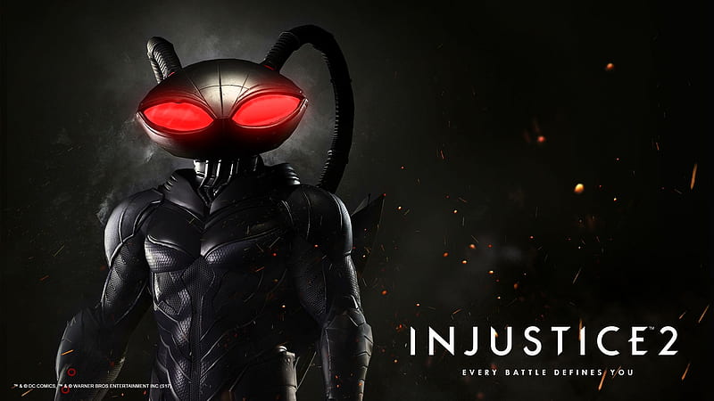 Injustice 2 Black Manta, animes, video games, books, collector, HD wallpaper