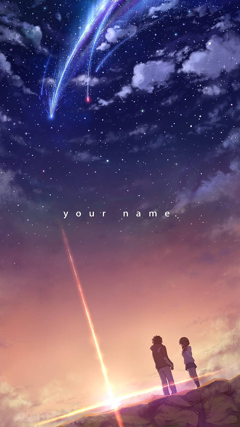 Your Name, #your Name, #kiminonewa, #Stars, #sky, HD phone wallpaper