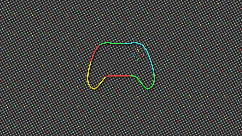 Xbox Controller Minimalist, HD wallpaper