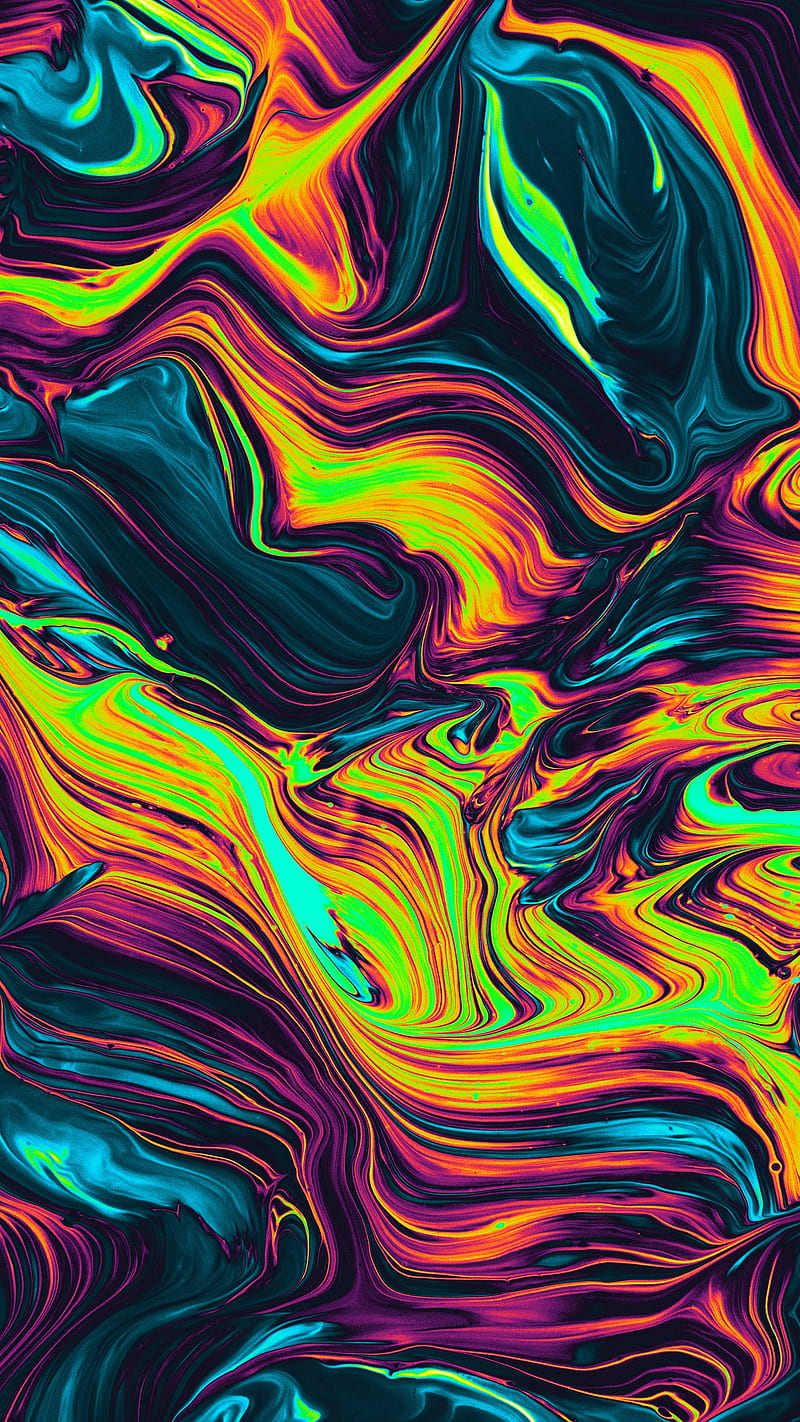 Rainbow, artistic, colorful, cool, HD phone wallpaper | Peakpx