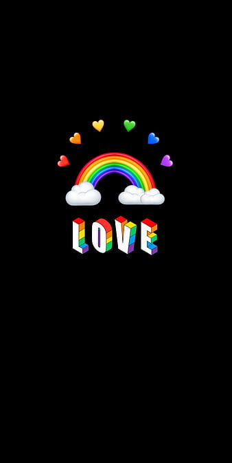Love, aesthetic, gay, lgbt, loveislove, pride, rainbow, tumblr, HD phone wallpaper