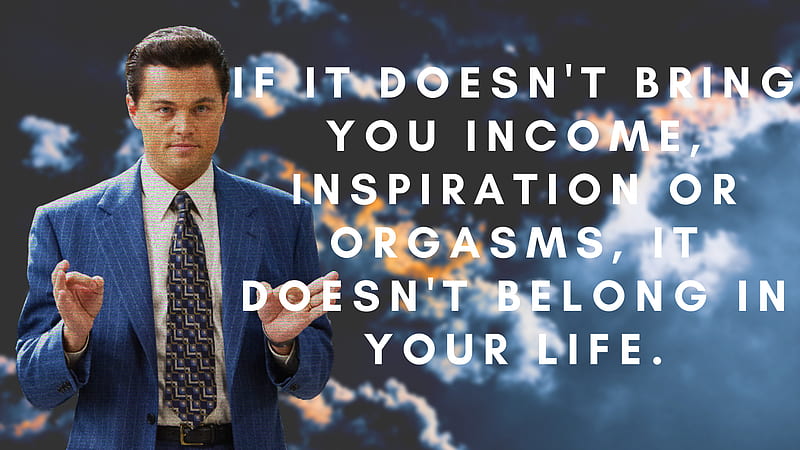 Movie, The Wolf of Wall Street, Leonardo Dicaprio, Quote, HD wallpaper