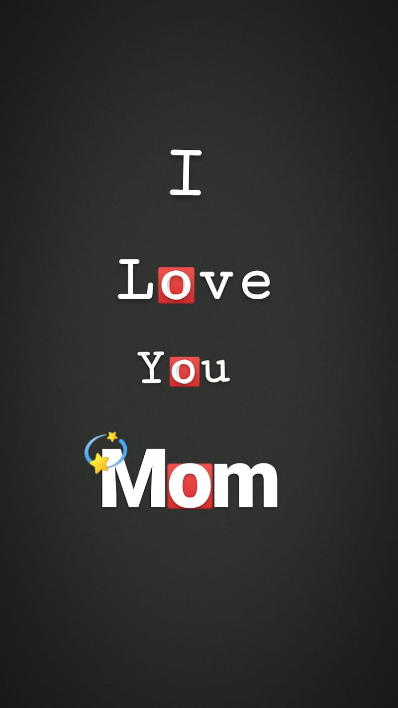 Mom, black, i love you mom, logo, love, maa, mummy, paris, HD phone  wallpaper | Peakpx