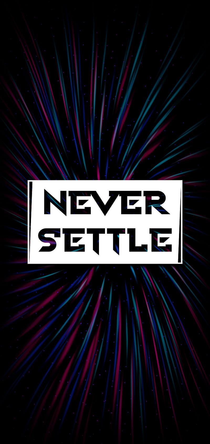 Never Settle Lite, abstraction, amoled, black, never settle, oneplus, pro,  HD phone wallpaper | Peakpx