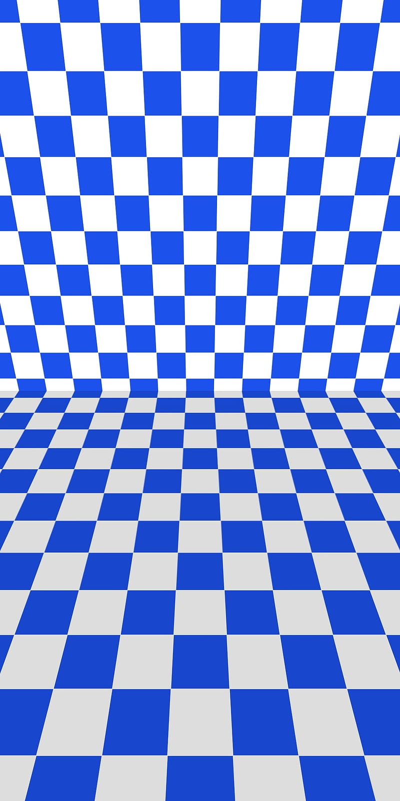 Blue White Corner 3, checkered, fold, plaid, square, HD phone wallpaper