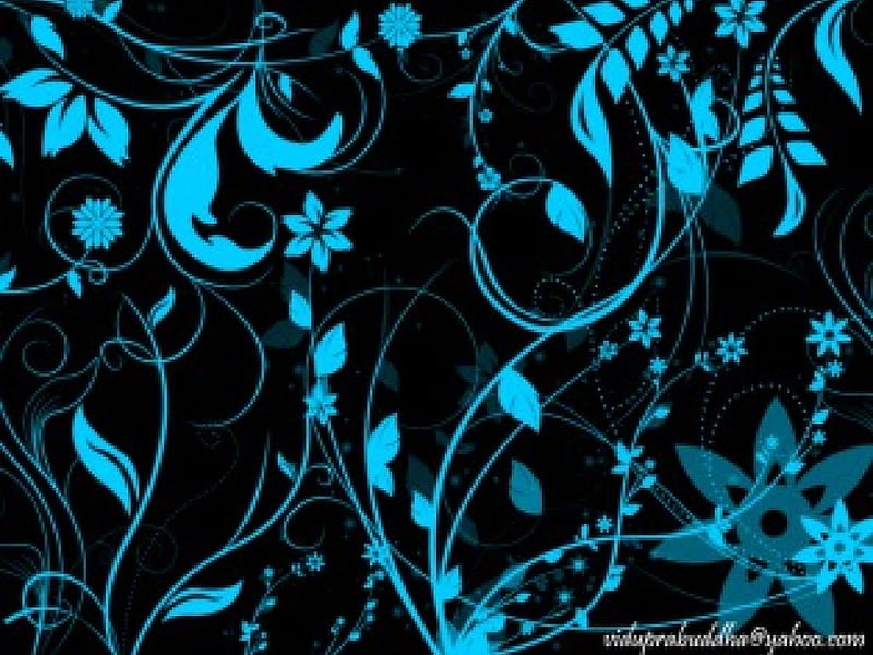 Blooming Blue, nice, bloom, flexible, blue, HD wallpaper
