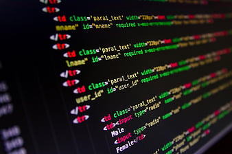 código fuente y por codificación y programación. 3334890 stock en vecteezy, programador de código, Fondo de pantalla HD