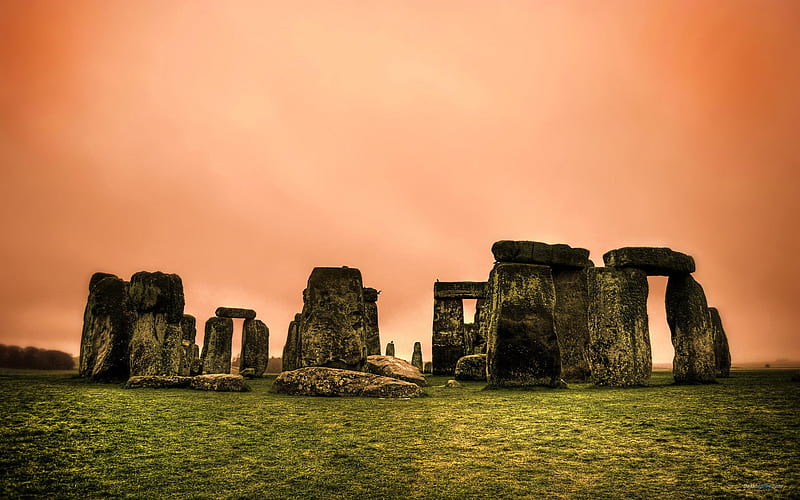 UK Stonehenge R chaos- Retina, HD wallpaper