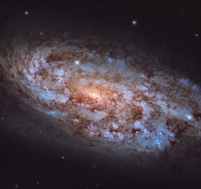 ngc 1792, galaxy, spiral, stars, space, HD wallpaper