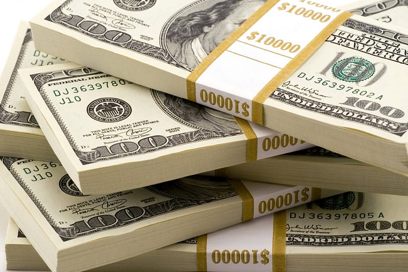 One Hundred Dollar Bills, Bills, Dollar, USA, 100, Currency, US, HD wallpaper