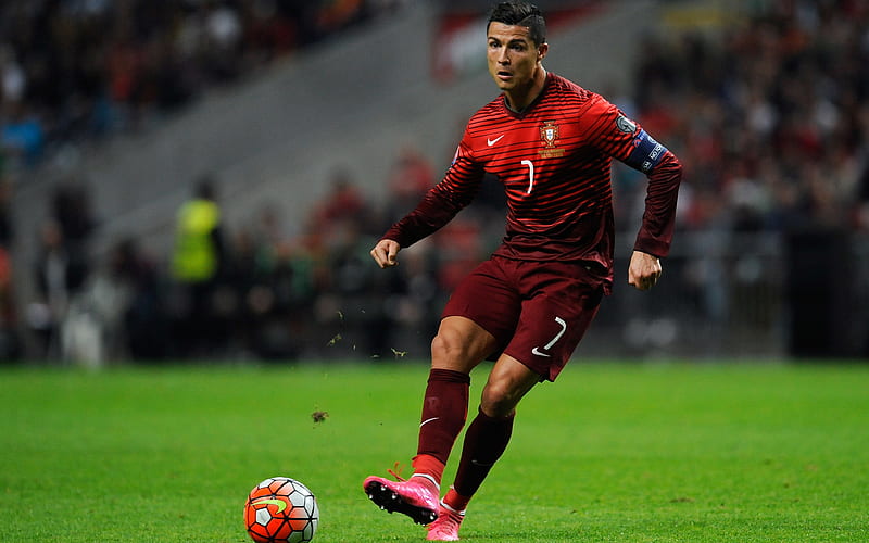Cristiano Ronaldo footballer, CR7, soccer, Portuguese National Team, Ronaldo, HD wallpaper