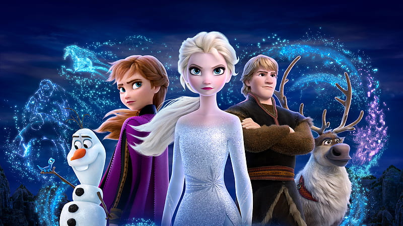 Anna Elsa Hans Olaf Frozen Disney, HD wallpaper