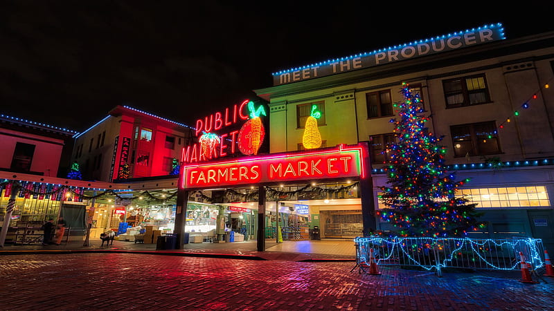 Things to Do for Christmas in the Puget Sound Region, Seattle Christmas, HD wallpaper