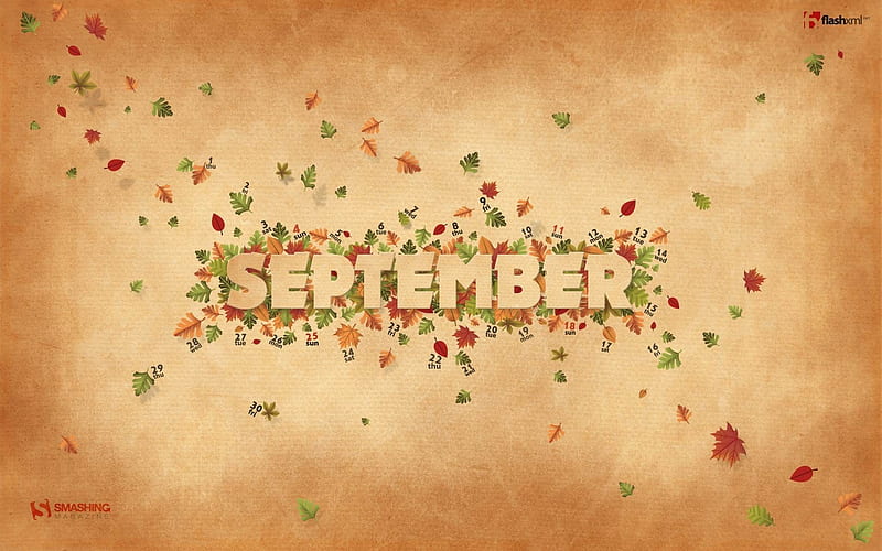 september bliss-Creative graphic design, HD wallpaper