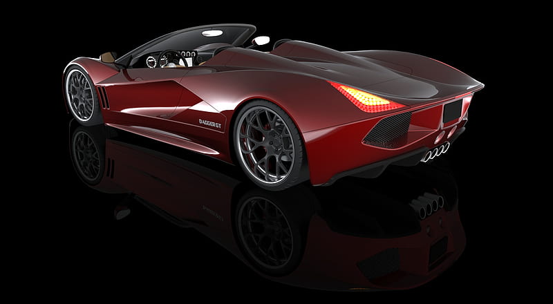 Dagger GT, transtar, speed, desenho, supercar, racing, land speed record, fast, HD wallpaper