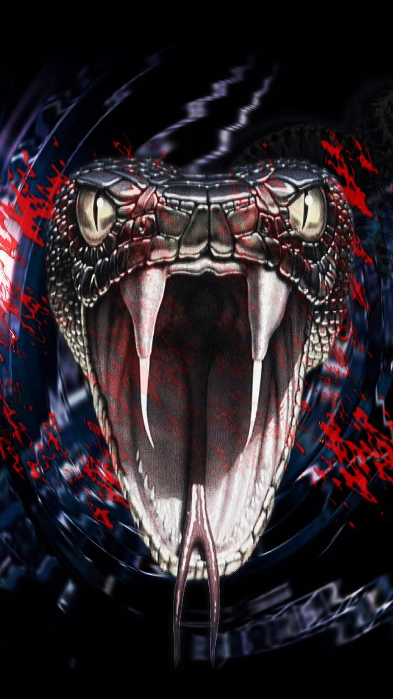 Snakehead, cool, tattoo, HD phone wallpaper