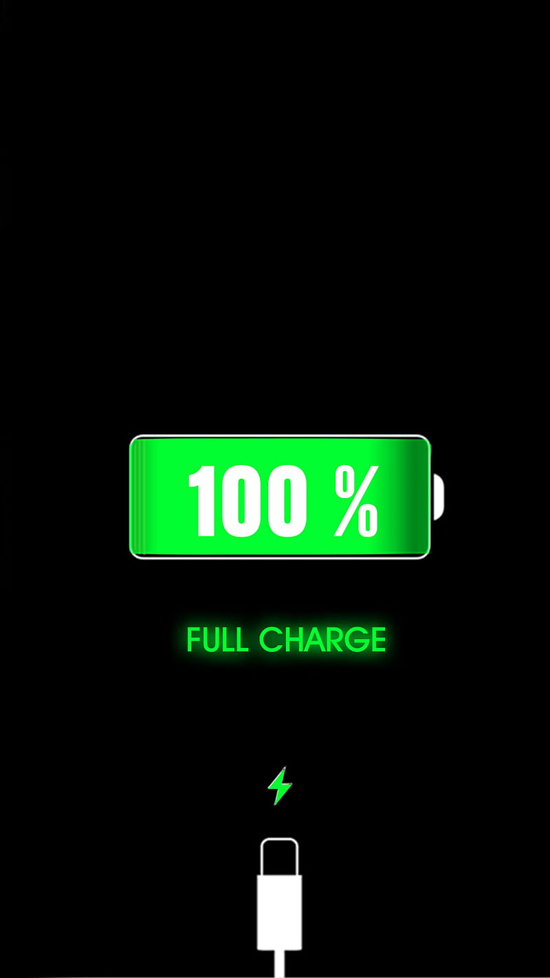 Full charge case, Blackandblack, android, battery, fullcharge, green, iphone, HD phone wallpaper