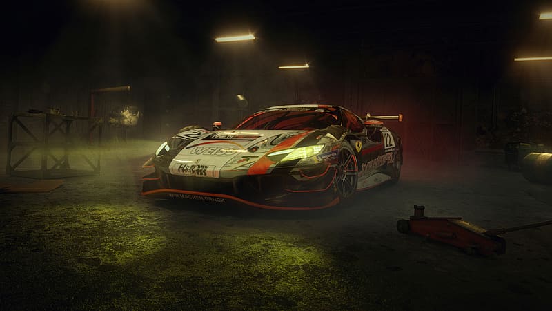 Ferrari 296 GT3, HD wallpaper