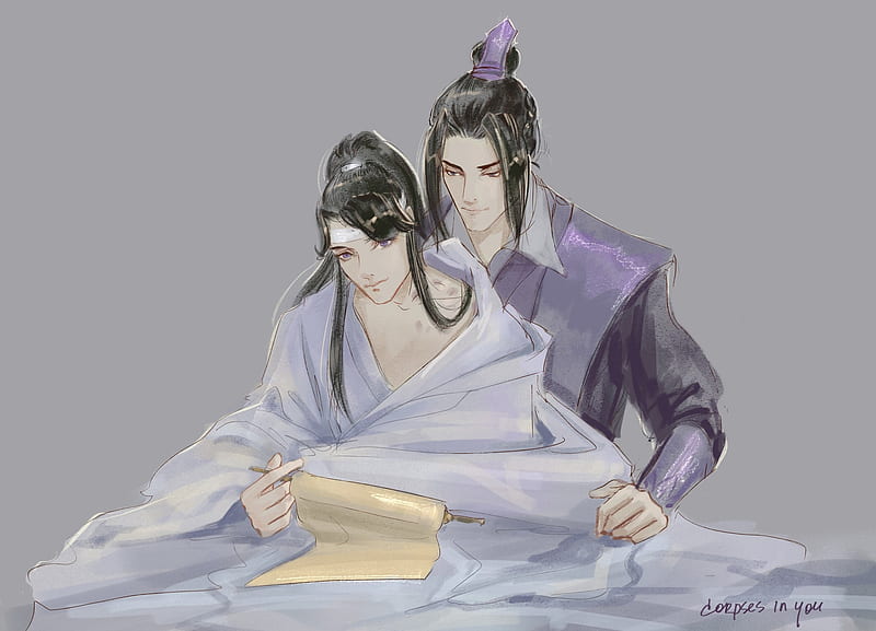 Anime, Mo Dao Zu Shi, Jiang Cheng, Lan Sizhui, HD wallpaper | Peakpx