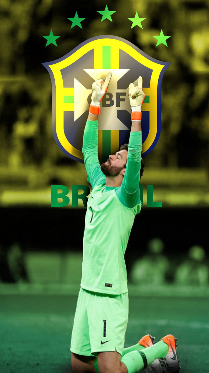Alisson Becker, arquero, brazil, fifa, fifa 21, football, football, liverpool, portero, toty, HD phone wallpaper