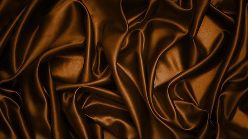 Brown Fabric Texture Silk Brown Aesthetic, HD wallpaper
