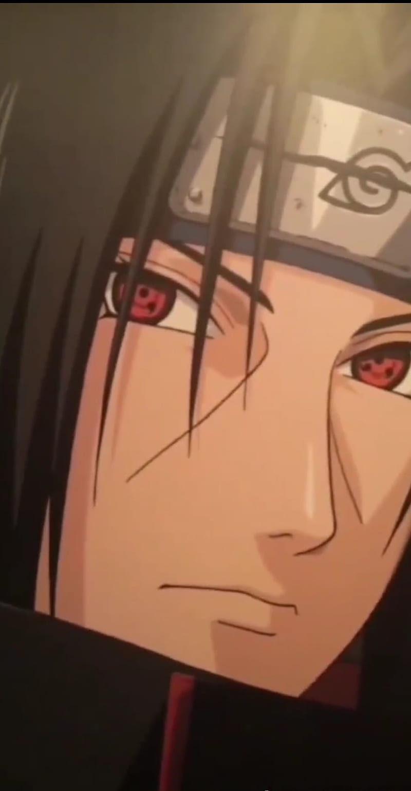 Itachi Uchiha, art, eyebrow, akatsuki, Naruto, anime, HD phone wallpaper