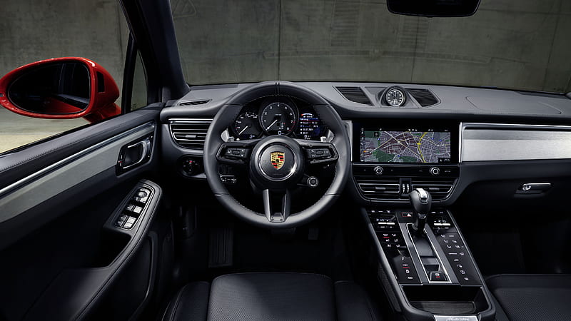 Porsche Macan S 2021 Interior, HD wallpaper