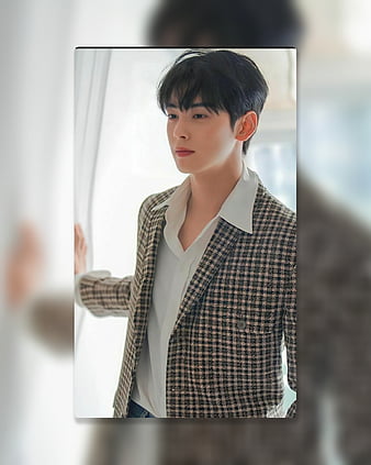 Download Cha Eun Woo True Beauty Presscon Wallpaper