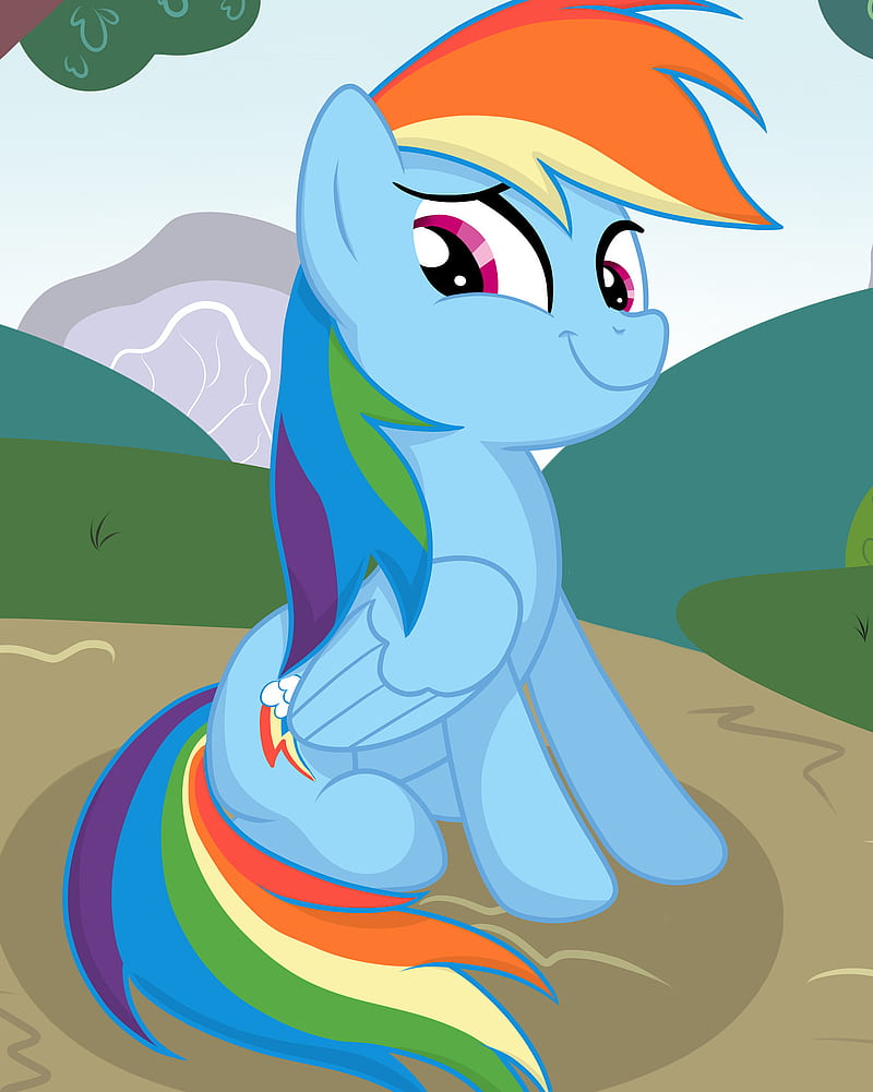 Rainbow Dash, dash, friendship, hasbro, is, little, lol, magic, my, pony, rainbow, HD phone wallpaper