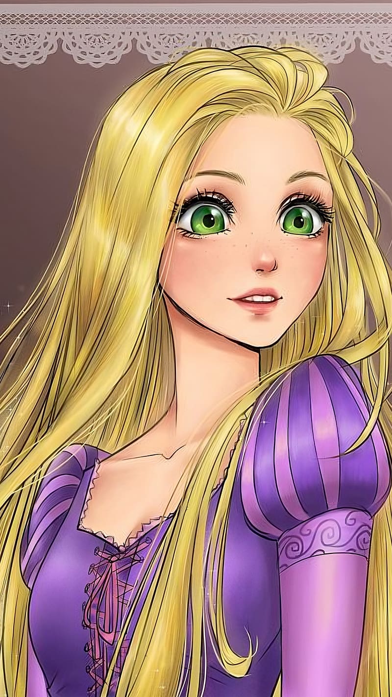 Princess Ke, Rapunzel, disney princess, HD phone wallpaper