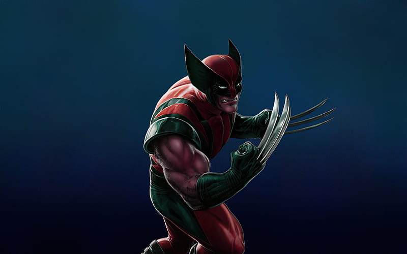Wolverine Claw Killer, wolverine, superheroes, artwork, HD wallpaper
