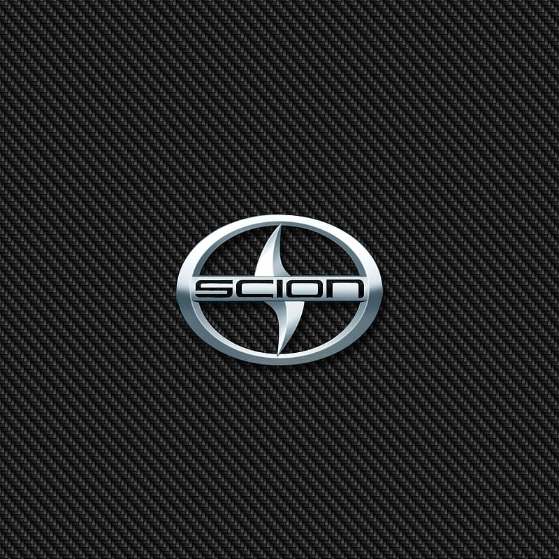 Scion Carbon, emblem, logo, HD phone wallpaper
