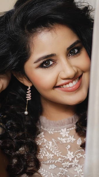 HD wallpaper anupama ka eyes smile curly hair anupama parameswaran anupama thumbnail