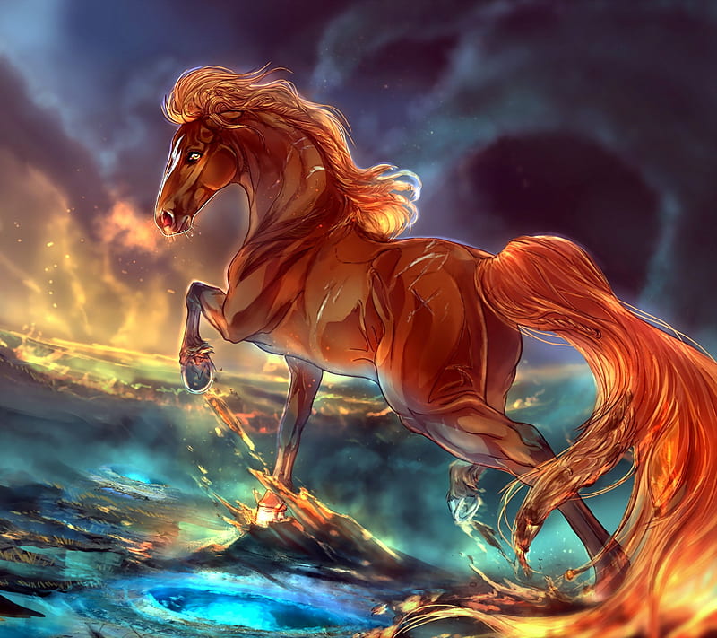 Red horse HD wallpapers | Pxfuel